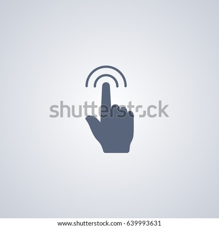 Gesture double click icon