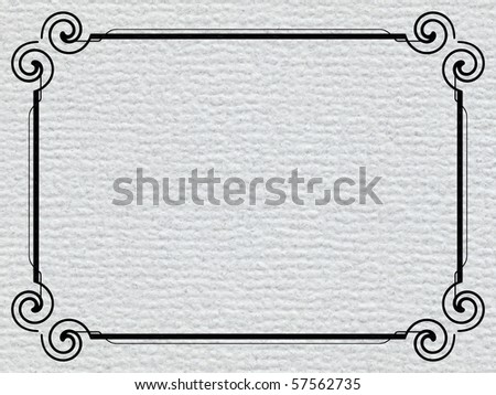 paper texture frame