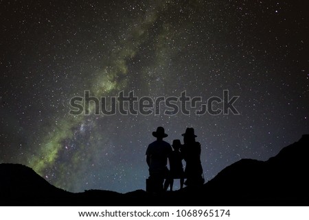 Similar – Image, Stock Photo #As# looking up Starry sky