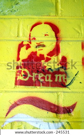 Graffiti - I have a dream - martin lther king