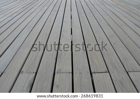 perspective view of wood or wooden texture plank floor boards in vertical direction