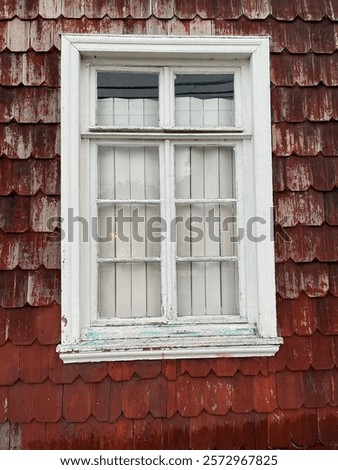 Image, Stock Photo Reddish exterior facade of the New Museum in the direction of Bodestr. in light and shadow