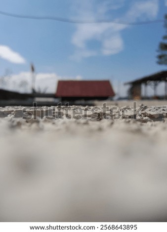 Similar – Foto Bild weites land strand nordsee