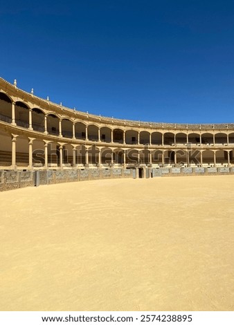 Similar – Foto Bild Die historische Stierkampf-Arena von Malaga im Sonnenaufgang