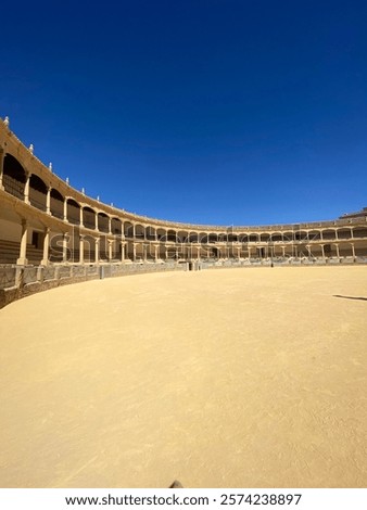 Similar – Foto Bild Die historische Stierkampf-Arena von Malaga im Sonnenaufgang