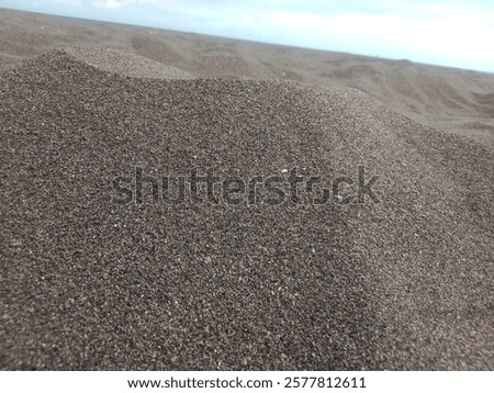 Similar – Foto Bild aufgetürmte Sandhügel an der niederländischen Nordseeküste