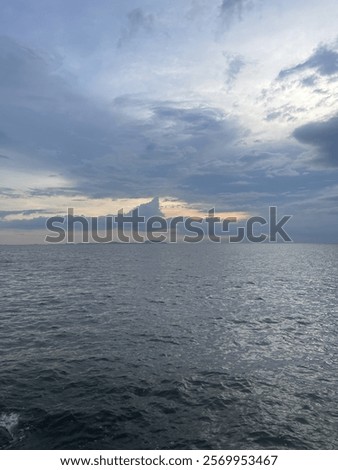 Similar – Foto Bild weites land strand nordsee