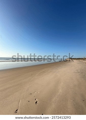 Foto Bild Menschenleerer Strand in Rio de Janeiro, Brasilien