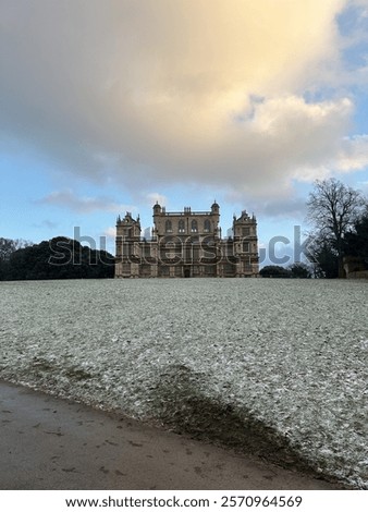 Similar – Image, Stock Photo Frost covering the famous vineyards of Bernkastel-kues in Germany