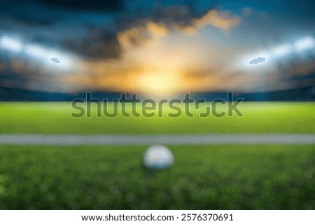 Similar – Image, Stock Photo Dramatic sky during sunset over a lake in Cambodia