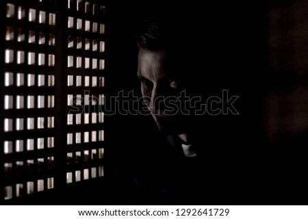 Similar – Image, Stock Photo Church and abuse Catholic