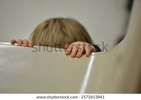 Similar – Image, Stock Photo a small child reaches for a strawberry