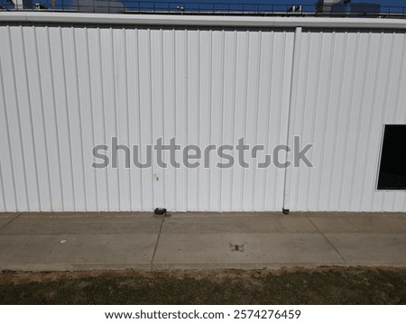 Image, Stock Photo neatly patched wall