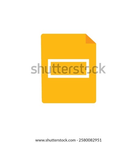 Google Slides logo vector in EPS