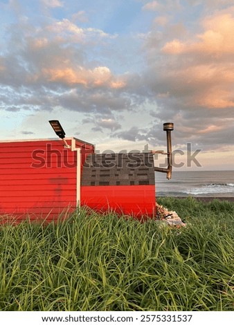 Similar – Foto Bild Rote Holzhütte auf der Insel Åstol in Schweden