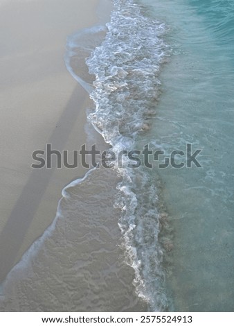 Similar – Image, Stock Photo Gentle Ocean Water Island