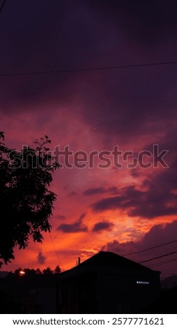 Foto Bild Dramatische Stimmung über dem Ennstal