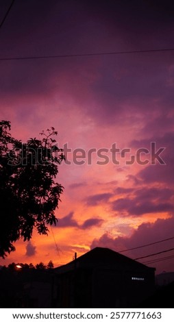 Similar – Foto Bild Dramatische Stimmung über dem Ennstal