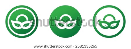 Ncog symbol. Crypto currency, ncog, nec coin logo. Digital currency sign. Green color. Vector illustration.