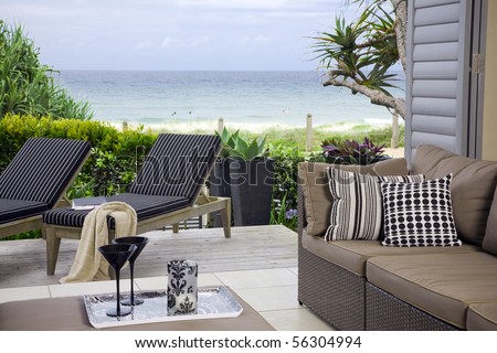 beautiful waterfront suite with ocean views