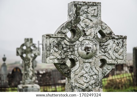 Celtic Cross, Isle of Skye, Scotland