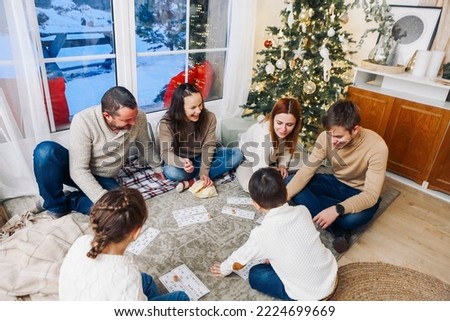 Similar – Image, Stock Photo Family Christmas time