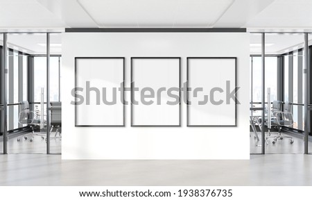 Image, Stock Photo Bureau Office Window