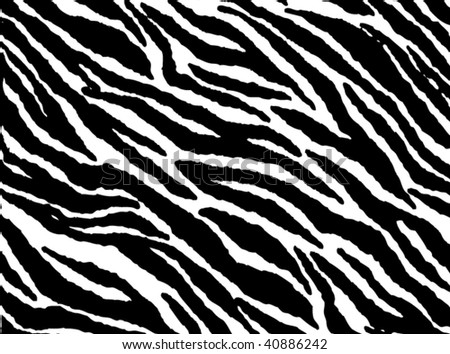 Clipart Illustration of a Pink Zebra Stripe Fur Pattern Background