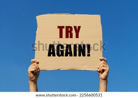 Similar – Image, Stock Photo again and again | on a voyage of discovery