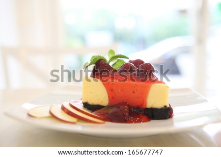cherry cheese cake