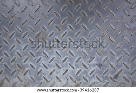 steel plate background element - rusty and dirty used version