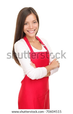 Similar – Foto Bild Ethnische Barista-Frau mit Kaffee in der Bar