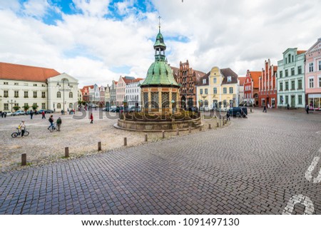 Similar – Image, Stock Photo Bay of Wismar