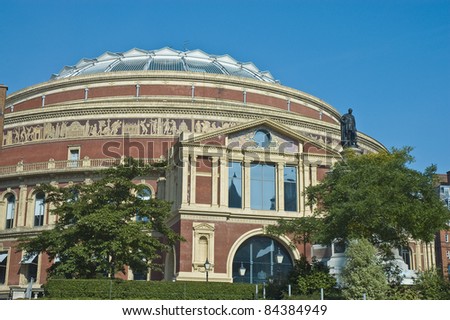 Royal Albert Hall Concert hall at London