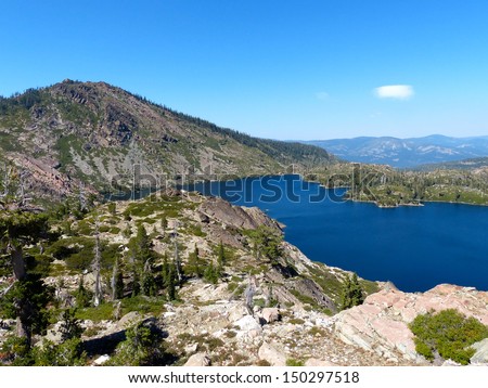 Lost Lake, Lakes Basin area of the Northern Sierra Nevada mountains.