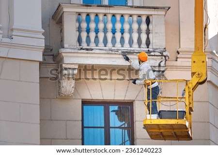 Similar – Image, Stock Photo Historical facade of the Zwinger in Dresden with cloudless sky