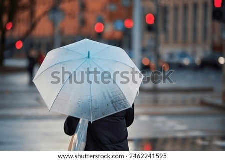 Similar – Image, Stock Photo Woman walking on wet sand on beach