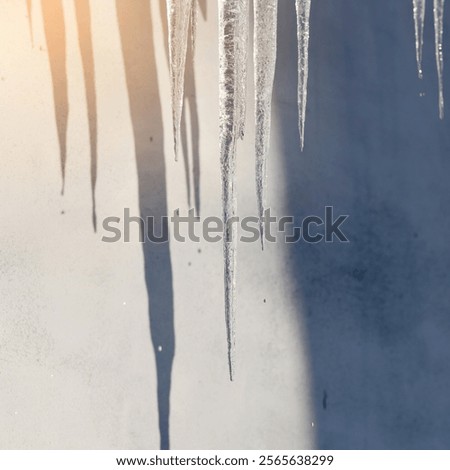 Similar – Foto Bild Frostbeulen Eis Eiszapfen