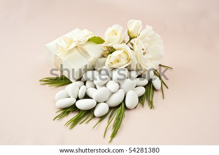 material to make favors for weddings, communions and baptisms