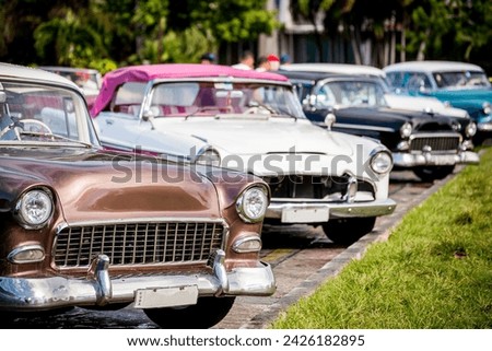 Similar – Image, Stock Photo American vintage car in Cuba