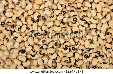 Black-eyed peas beans background
