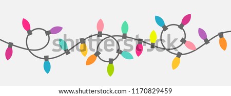 Similar – Image, Stock Photo light chain Illuminate