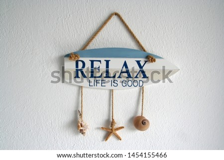 Image, Stock Photo Coastal Decoration