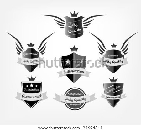 Collection Of High Quality Symbols Stock Vector Illustration 94694311 ...
