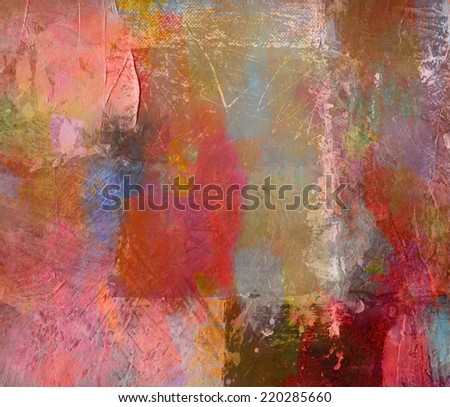 abstract oil paint texture on canvas