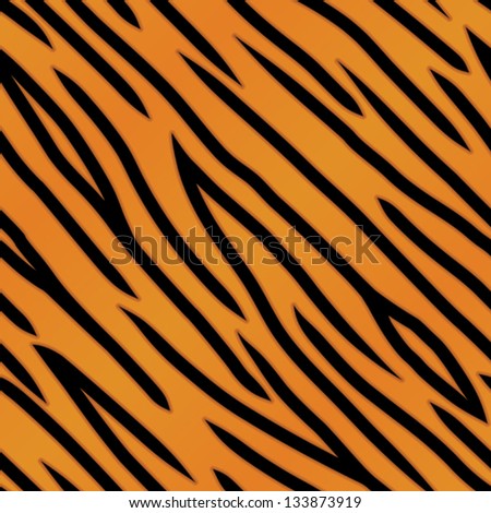 An Orange And Black Tiger Striped Background. Seamlessly Repeatable ...