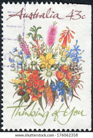 AUSTRALIA - CIRCA 1990: Postage stamp printed in Australia shows Special Occasions and the inscription \