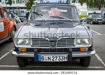 BERLIN - MAY 10, 2015: Large family car Renault 16TL. 28th Berlin-Brandenburg Oldtimer Day