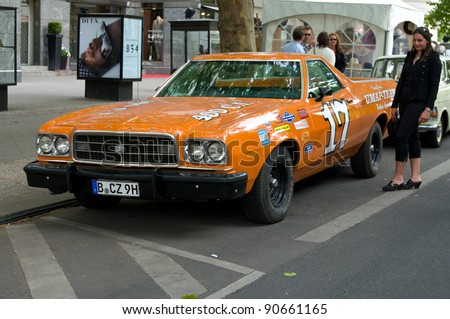 BERLIN - MAY 28: Ford Ranchero, the exhibition \