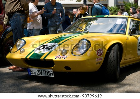 BERLIN - MAY 28: The sports car Lotus Elite Type 14, the exhibition \